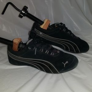 Black Puma shoes